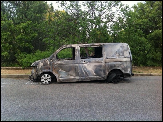 LABUSCHAGNE FAMILY FIRE AFTER BREAKIN CAR