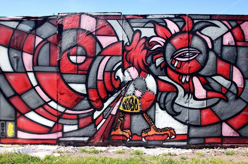 Mural of Big Rooster