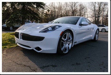 Fisker at Coffee and Cars