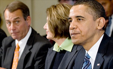 Boehner, Pelosi, Obama