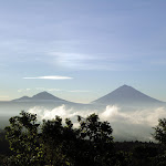 Gunung Batur & Gunung Agung View