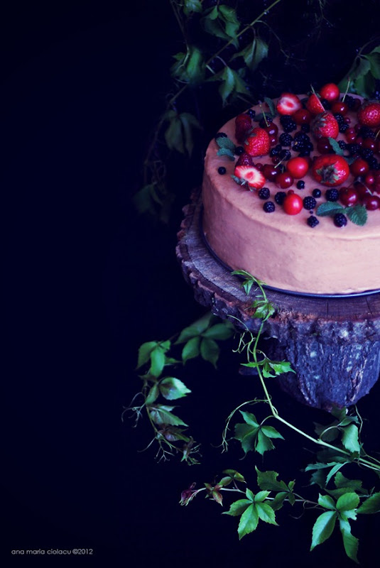 Cherry Berry Mousse Cake 14