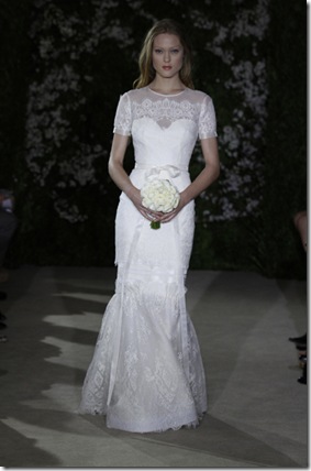 CAROLINA HERRERA BRIDAL SS12 NEW YORK 04/09/11