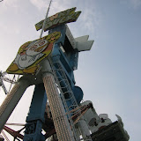 The Funky Duck ride at the aging Asakusa Hanayashiki Amusement Park