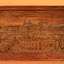 A wooden relief in 1816, Cartagena, a crucial year in the independance of the port.