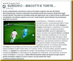 euro2012 biscotti e torte