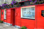 Ollie Hayes pub in Moneygall where Obama stopped on Saturday, June 25, 2011 at 7:22 AM. Taken with my NIKON D7000 using f/2.8 at 1/1000 sec on ISO 200 with my lens.