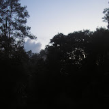 First light, somewhere very close to the dense forest summit of Samosir (Daniel Quinn, April 2011)