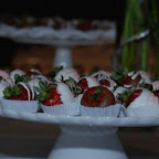 Gourmet Chocolate-dipped Strawberries
at VIP Reception