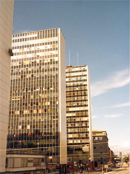 Skyscrapers in Stockholm, Sweden
