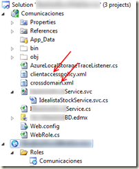 añadiendo crossdomain.xml and clientaccesspolicy.xml a rol web azure