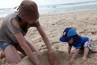 Digging a hole with Mummy