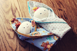 Swaddle Babies Tutorial[5]