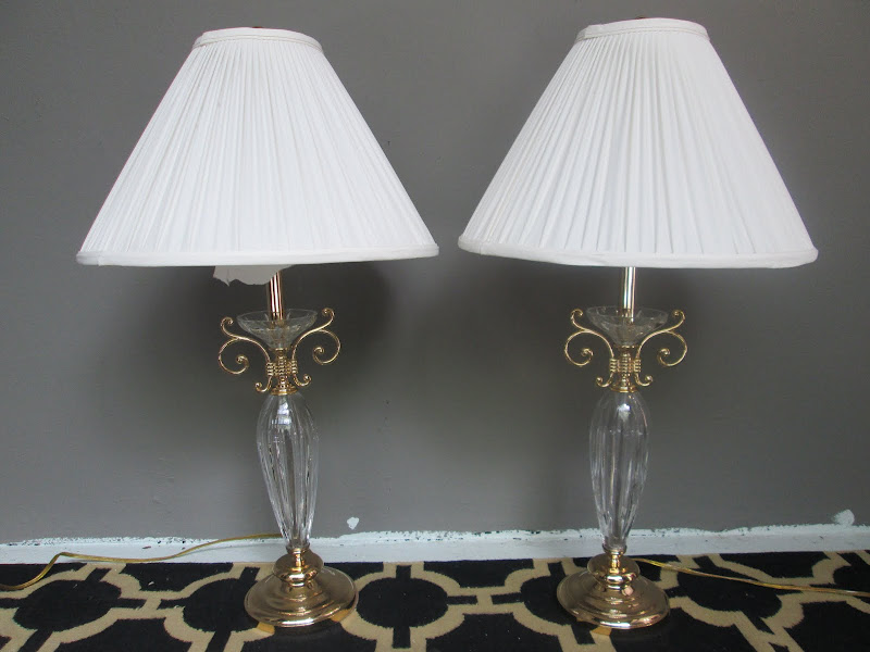Waterford Table Lamp Pair