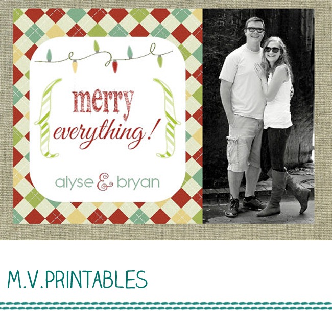 Printable and Template Gift Guide Round Up