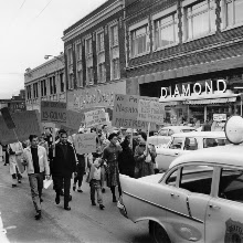 The 1960s: Civil rights debate comes to campus