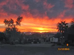 Sunset in Las Vegas