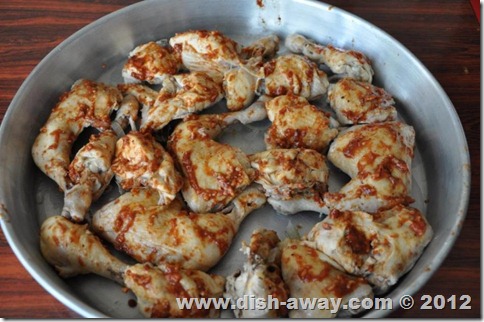 Chicken with Onions Recipe by www.dish-away.com