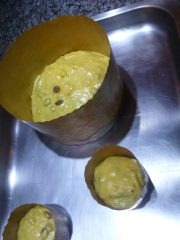 panettone negli stampi