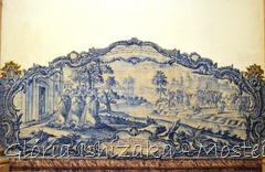 Glória Ishizaka - Mosteiro de Alcobaça - 2012 - Sala dos Reis - azulejo 6