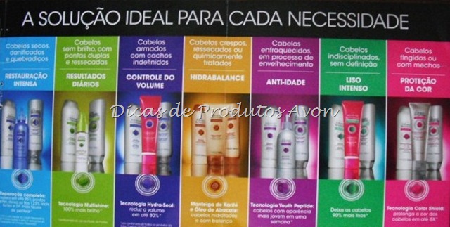 Linha advance techniques: para os cabelos Linha advance techniques: para os cabelos
