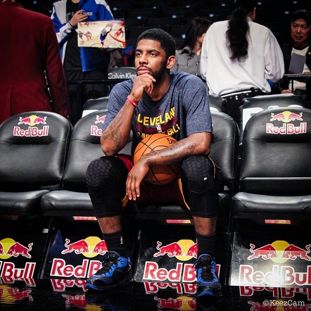 ... Kyrie Irving Turns Back the Clock and Goes Back to LeBron 8 V2 Low