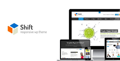 Shift - Flexibly Creative WP Theme - ThemeForest Item for Sale