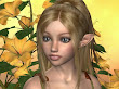 Elven Blue Eyes Girl