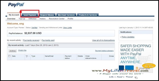Paypal Money Tranfer 1 Paypal Money Tranfer 1