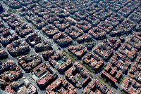 Barcelona a vista de pájaro