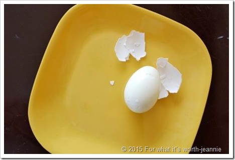 peel egg by blowing in holes peel egg by blowing in holes