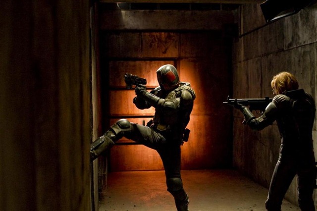 Újabb Dredd fotók Karl Urbannal és Olivia Thirlbyvel a főszerepben 01