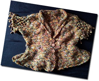 Trellis and Beads Jacket