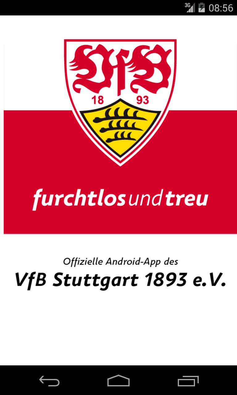 Android application VfB Stuttgart screenshort