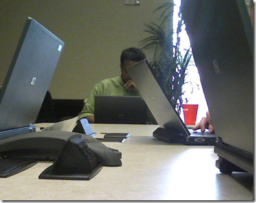 Meetings with laptops