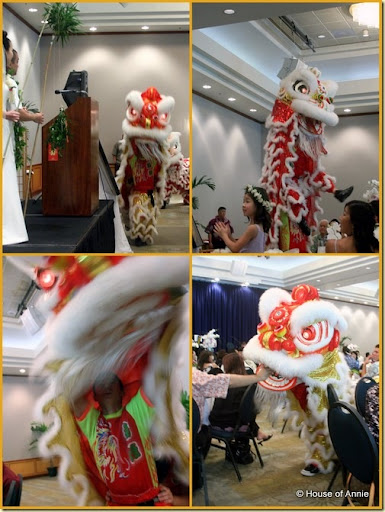 Wedding Reception Lion Dance