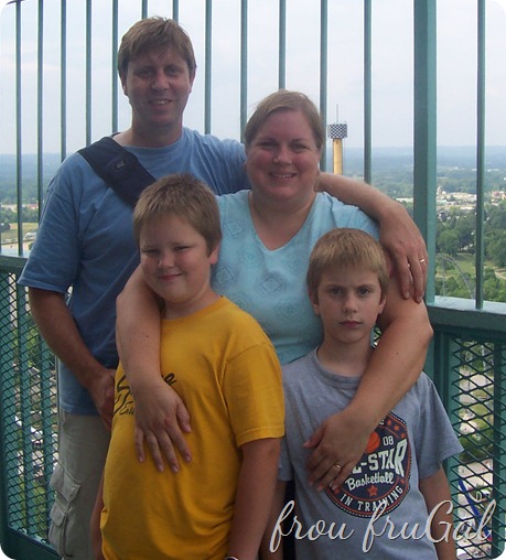 Family at King's Island 2005