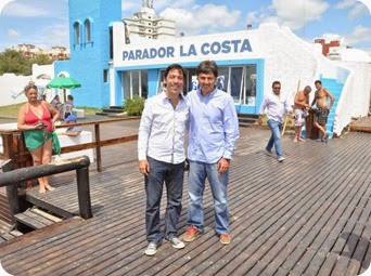Tras las reunión con el intendente, el secretario de Turismo de la provincia de Buenos Aires visitó el Parador Municipal de Santa Teresita junto al secretario de Turismo local, Rodrigo Torre