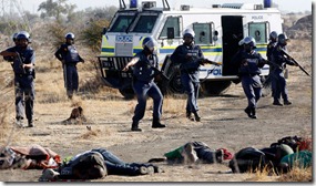 South Africa mine massacre
