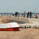 Qingdao - Plage shilaoren 石老人 － Pêcheurs