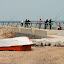 Qingdao - Plage shilaoren 石老人 － Pêcheurs