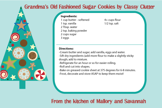 Grandma's Old Fashioned Sugar Cookie by Classy Clutter