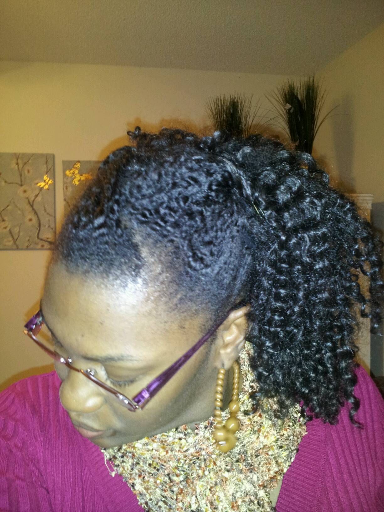 Miss RoyalTee Sew in Weave Using Sensationnel Premium Too Jerry Curl