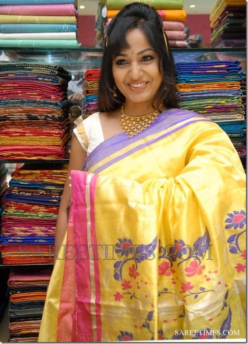 Madhavi_Latha_Yellow_Saree Madhavi_Latha_Yellow_Saree