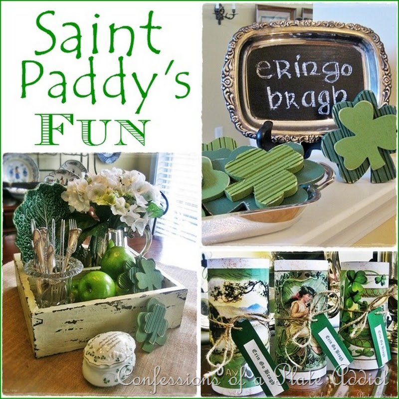 Easy-to-Change Seasonal Vignettes...All Dressed for Saint Patrick's Day!
