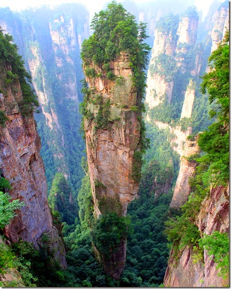 Tianzi Mountains China