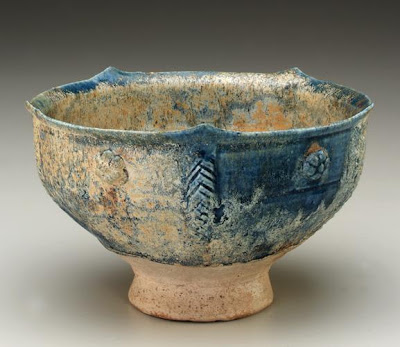 Bowl | Origin:  Iran | Period: 12th century | Details:  Not Available | Type: Stone-paste painted with glaze | Size: H: 12.4  W: 20.0   D: 20.0  cm | Museum Code: S1997.119 | Photograph and description taken from Freer and the Sackler (Smithsonian) Museums.