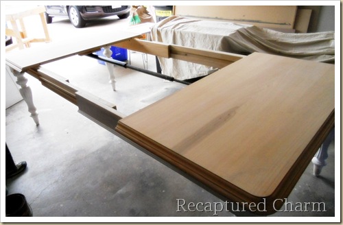 Solid Wood Table stained 011a
