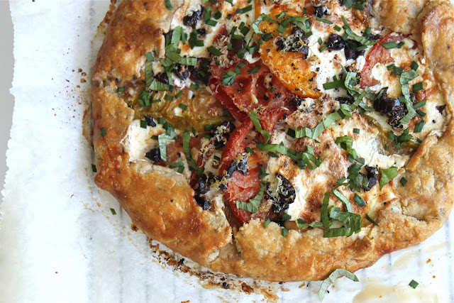 Heirloom Tomato Galette