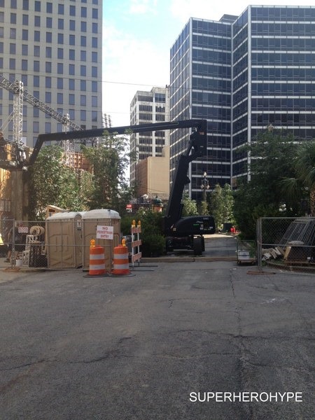 Dawn of the Planet of the Apes Set Photos Tease the 'Human Nation' 07